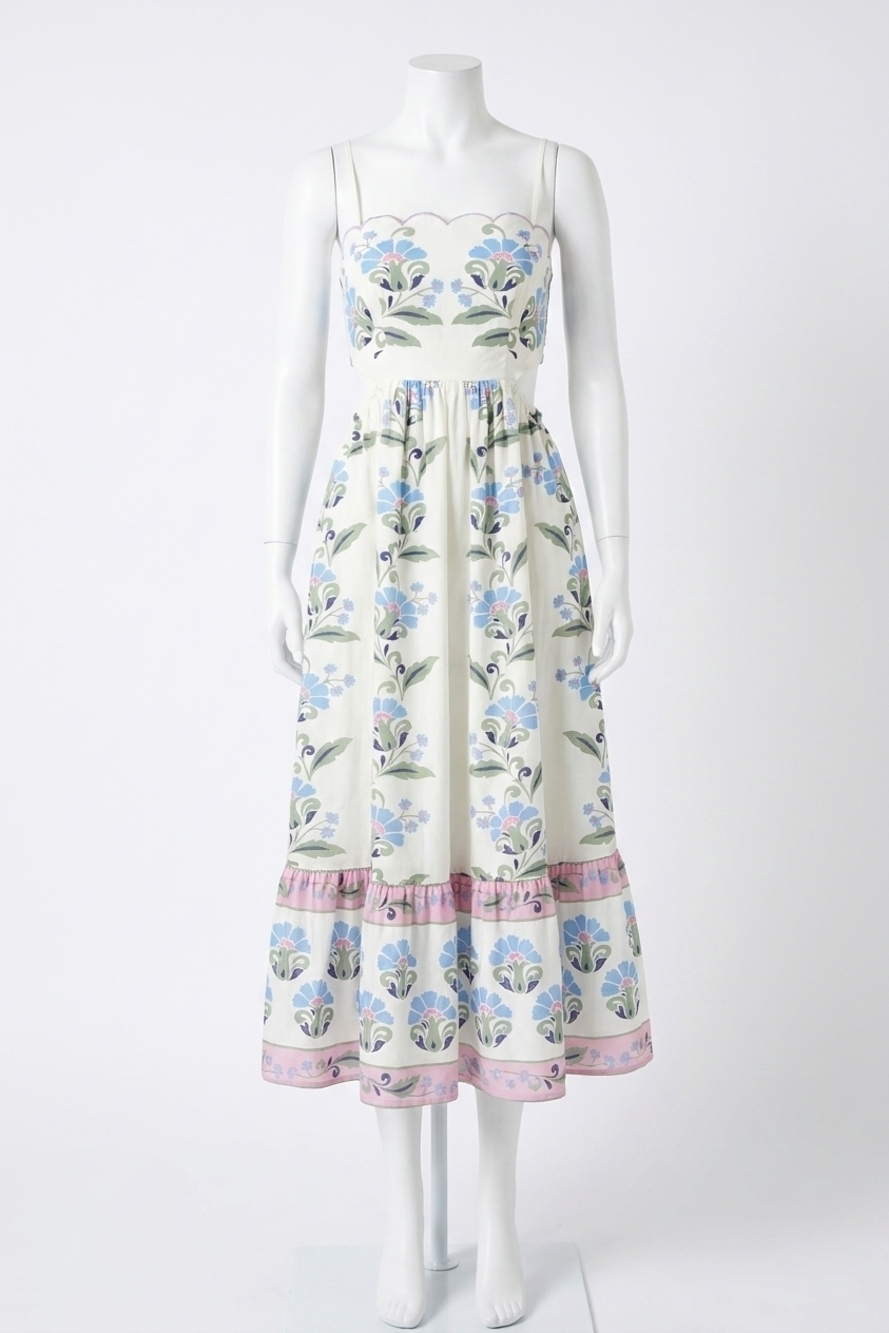 NEW MABLE winery weekend dress in cream